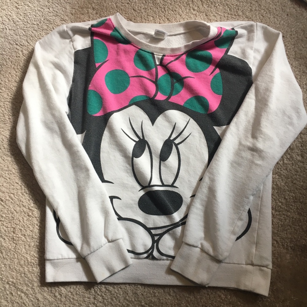 Forever 21 Minnie Mouse Pullover